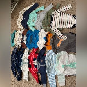 Baby Boy Clothes Sizes 3-9 Months